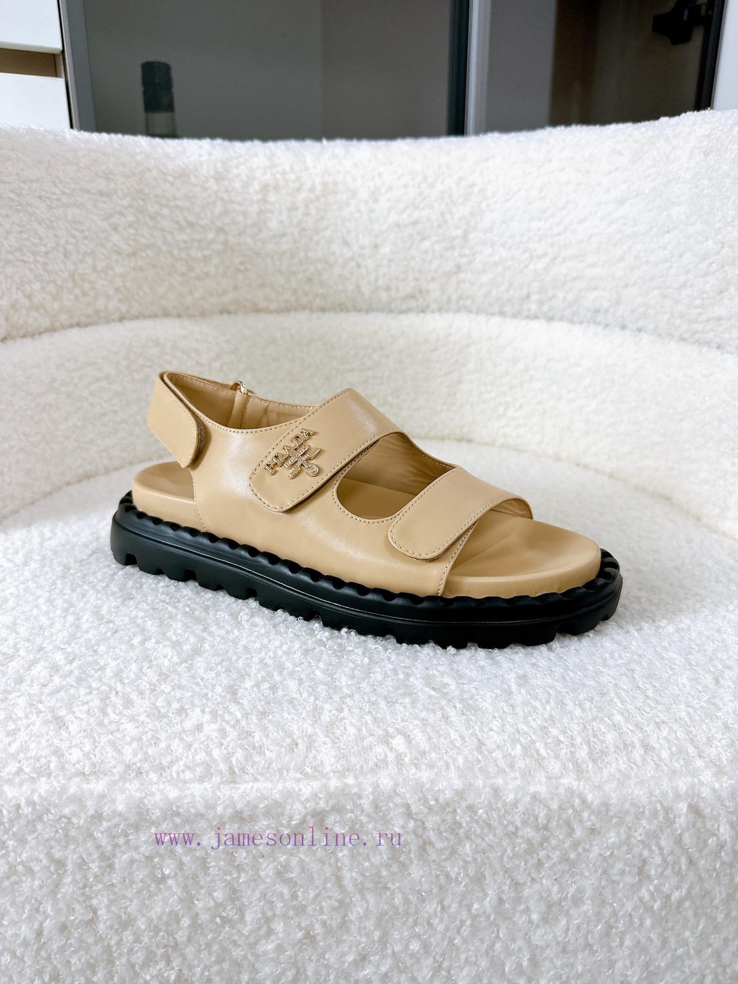 PRADA 2025 Spring/Summer Limited Edition | The Ultimate Choice For Trendy Couple Sandals Player r49oyka2 - Image 5