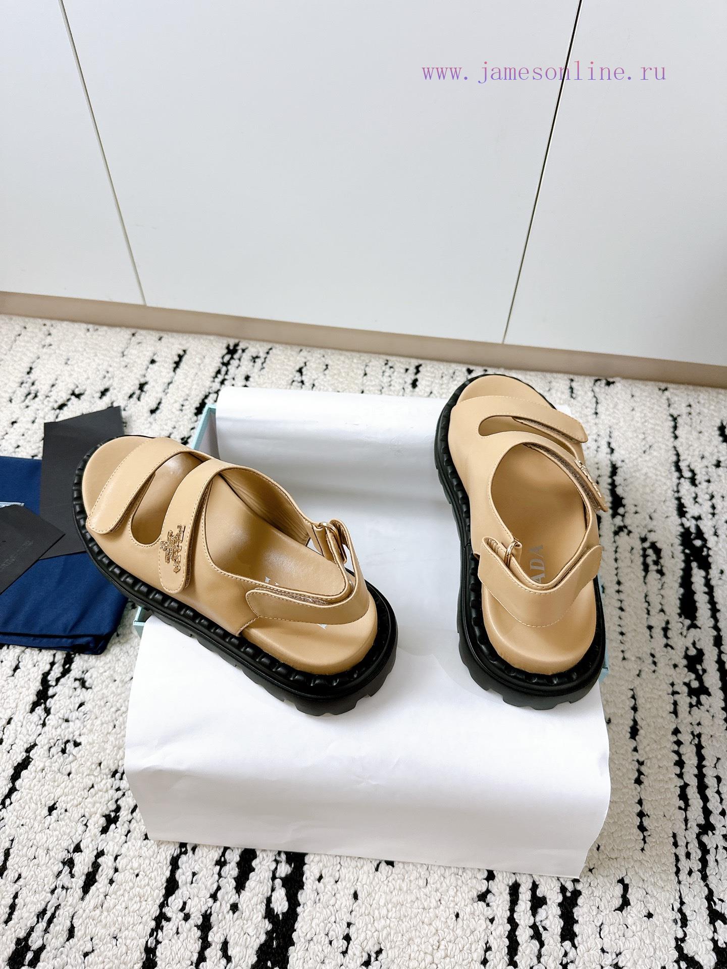 PRADA 2025 Spring/Summer Limited Edition | The Ultimate Choice For Trendy Couple Sandals Player r49oyka2 - Image 7