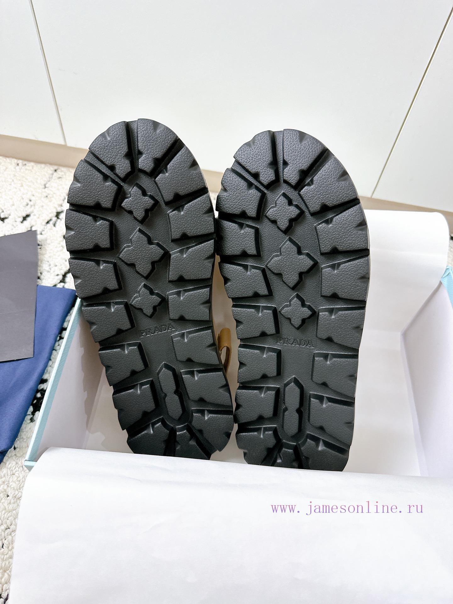 PRADA 2025 Spring/Summer Limited Edition | The Ultimate Choice For Trendy Couple Sandals Player r49oyka2 - Image 9