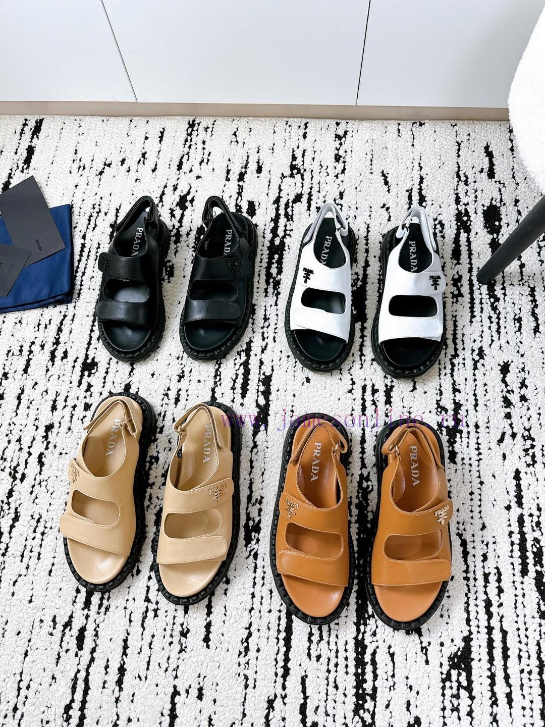PRADA 2025 Spring/Summer Limited Edition | The Ultimate Choice For Trendy Couple Sandals Player r49oyka2 - Image 11