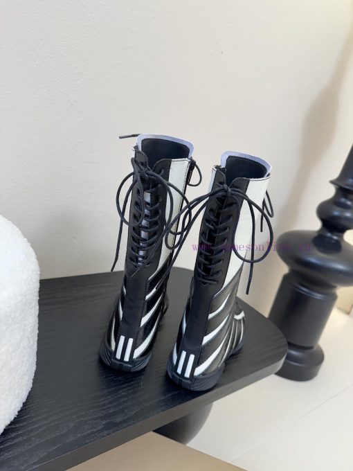 MIIST * 𝟐𝟓𝐀𝐖 Boxing BootsWho Understands MIISTA Boots Play Checkerboard Patterns With Floral St mr521dkx - Image 8