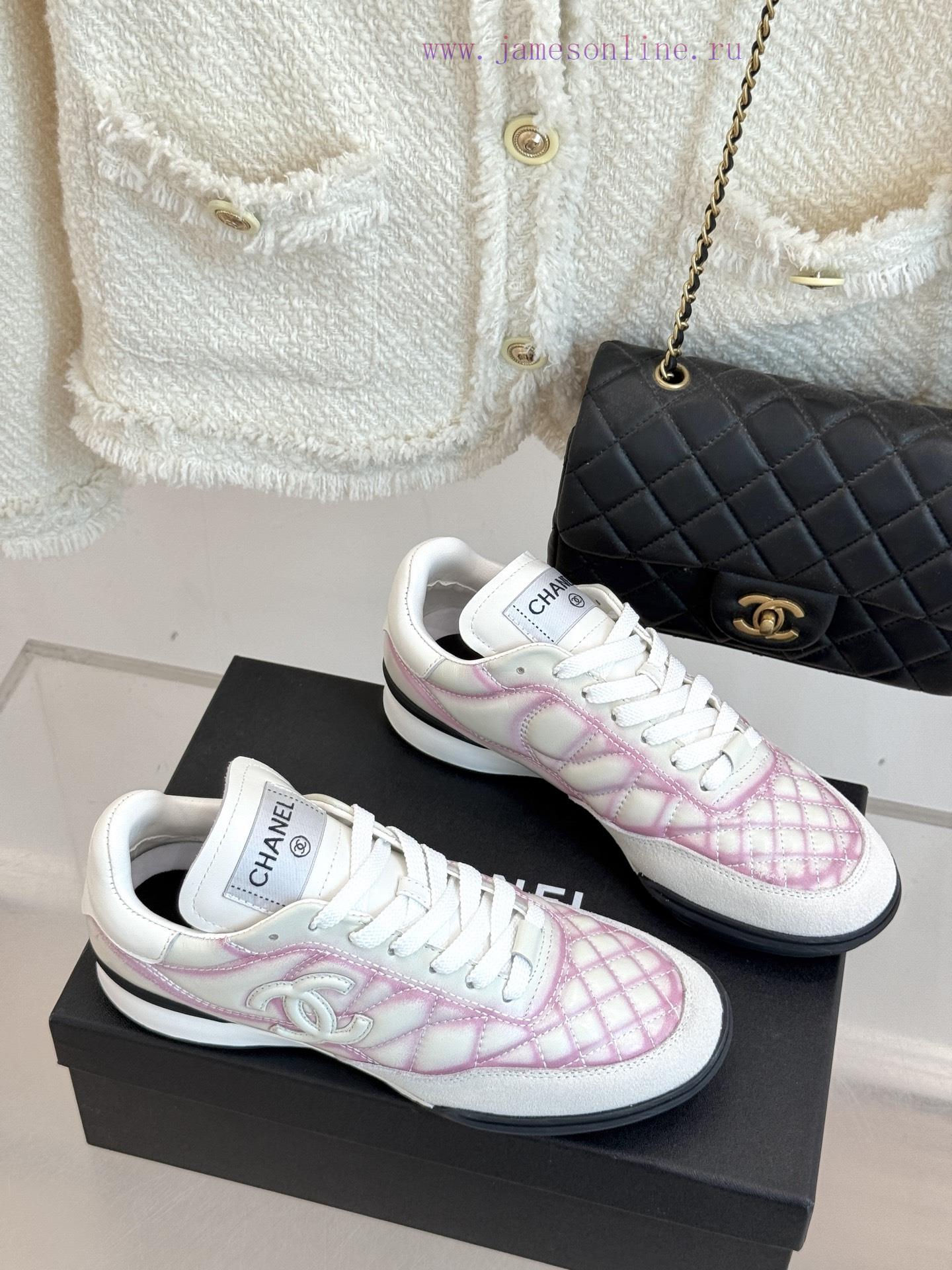Chanel | Classic Diamond Grid Retro ChanelLeisure Sports ShoesClassic Diamond Patterned Sheepsk qtcjrrfo - Image 4