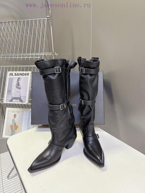 R13 Trendy Brand Autumn And Winter Lazy Style Buckle Strap European And American Style Thick He r59hcsgp - Image 3
