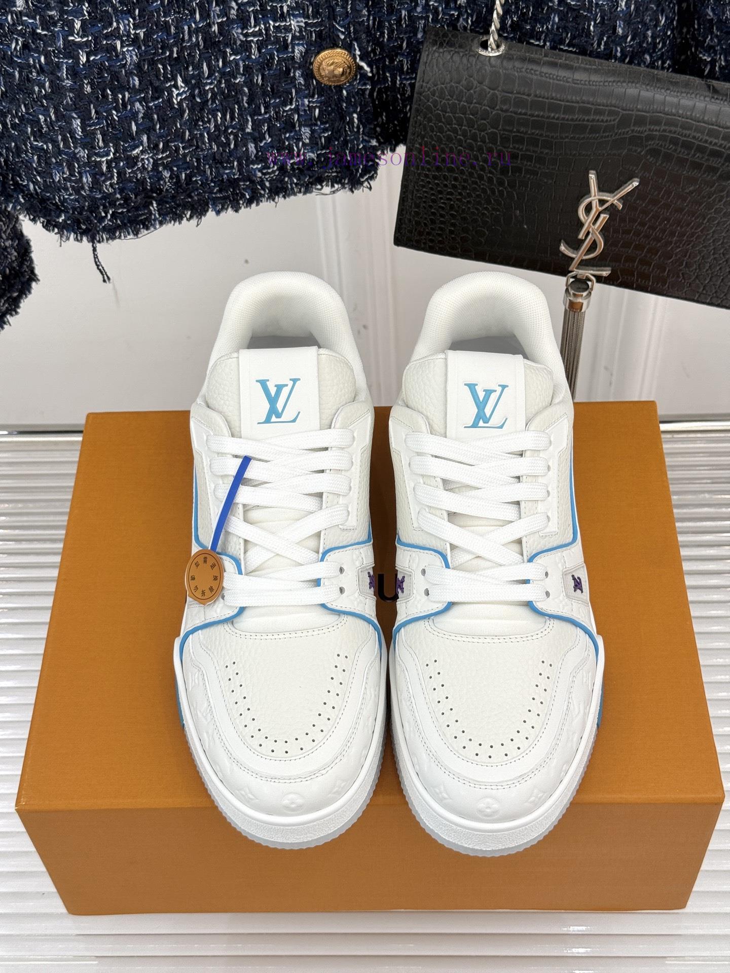 L * V Donkey Brand Classic Couple Style Business Customized Casual Sports Board ShoesThe LV Tra v54vljs6 - Image 5
