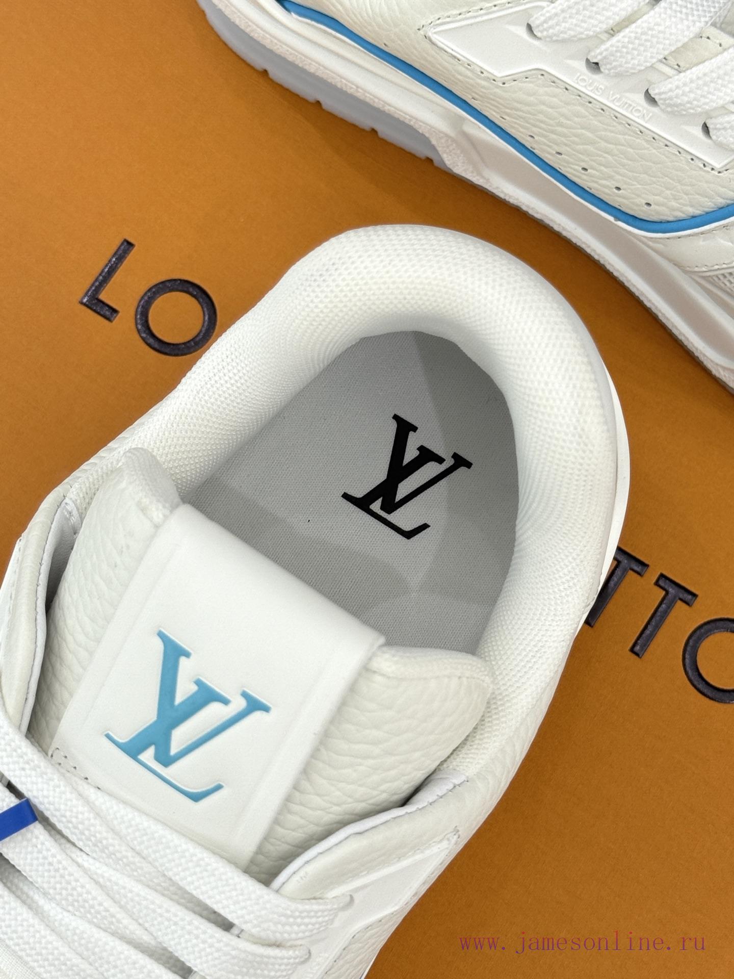 L * V Donkey Brand Classic Couple Style Business Customized Casual Sports Board ShoesThe LV Tra v54vljs6 - Image 9