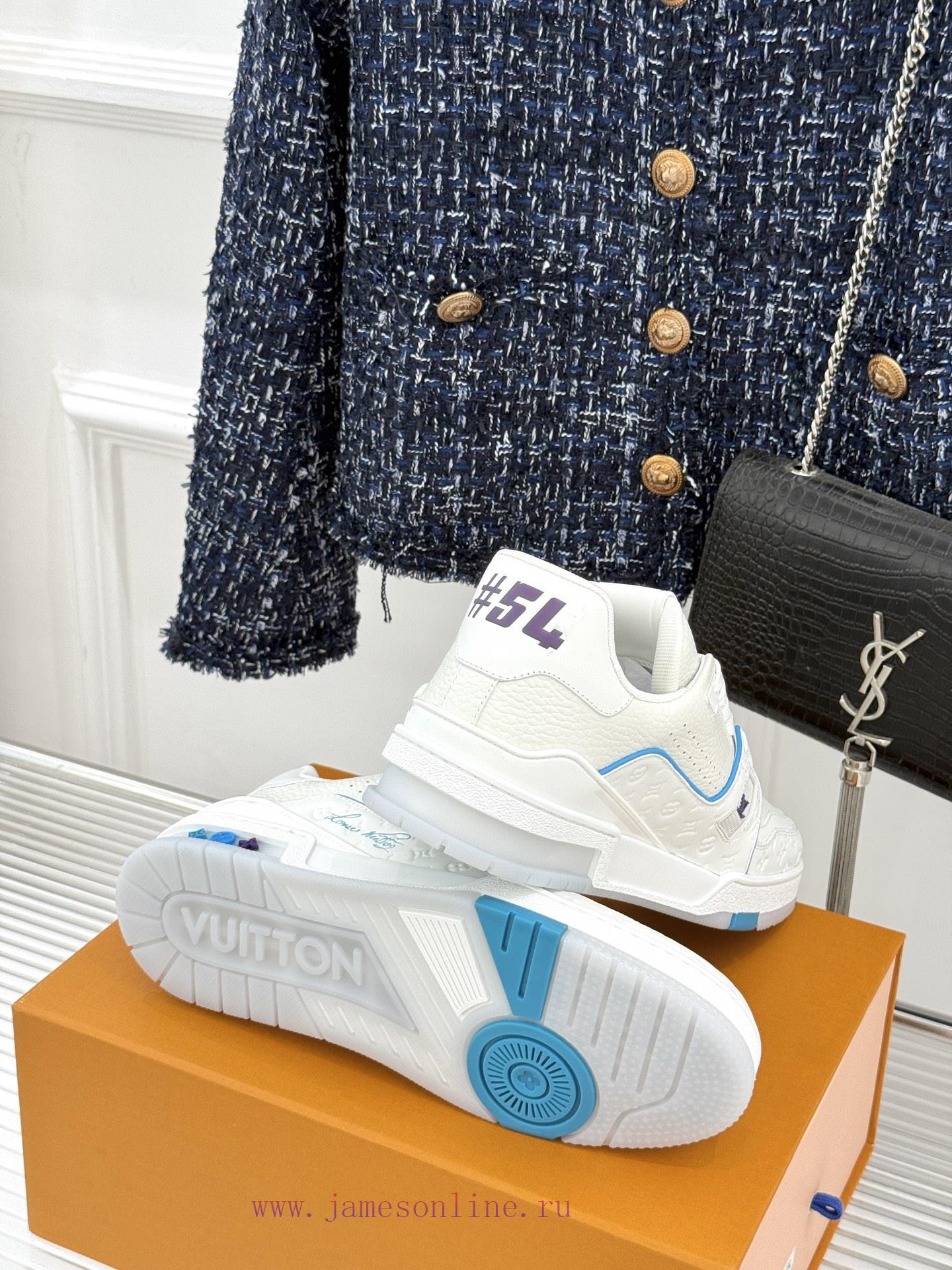 L * V Donkey Brand Classic Couple Style Business Customized Casual Sports Board ShoesThe LV Tra v54vljs6 - Image 10