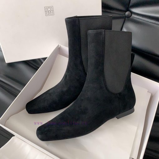 Toteme 2025 Autumn/Winter New Small Boots Toteme Has Never Lost In Creating A Sense Of Luxury 🤨 kj4ixktd - Image 5