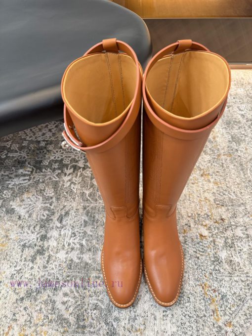 𝒉𝒆𝒓𝒎𝒆𝒔𝟐𝟓𝑭𝑾 New ProductsFabric Calf LeatherInner Dyed CowhideDouble Cowhide OutsoleElegant Style yklroul3 - Image 2