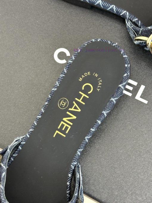 Chanel | Chanel 25K Spring/Summer New ProductsLarge Chain Double C-toe Trailer With Half Slippe ep0yw7vx - Image 9