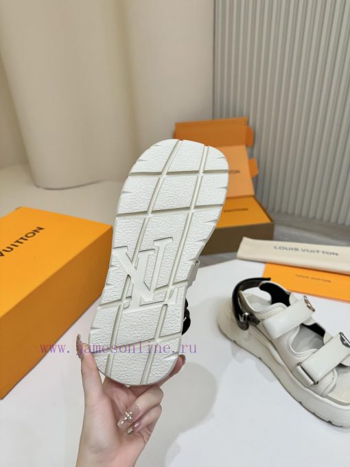 A Must-have For Summer LV Louis Vuitton Women's Sandals Exude A Sense Of Luxury**Original Fabri fptkrvpp - Image 9