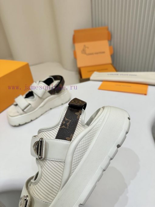 A Must-have For Summer LV Louis Vuitton Women's Sandals Exude A Sense Of Luxury**Original Fabri fptkrvpp - Image 11