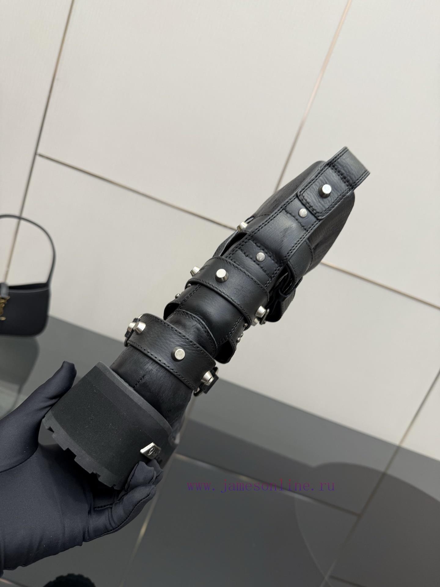 BALENCIAGA 25/Autumn/Winter Vintage Leather Thick Soled Short Boots 25 Pairs For Each Person No add101fc - Image 9