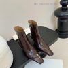 Stella McCartney's New 25SS Minimalist Leather Texture Short BootsMinimalist Stir Fried Chicken ratn8788