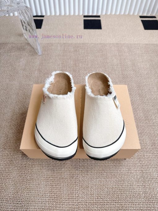 XVESSEL Retro Muller Half Dragged Women's Outerwear Hooded Dragging Canvas ShoesXVESSEL First-c ciw7awkx
