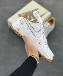 Cash Out 🎉  WelfareOriginal Local 260Nike Air Force 1 '07 Low "LV Co Branded Khaki - Night Elf" obx3e2mz