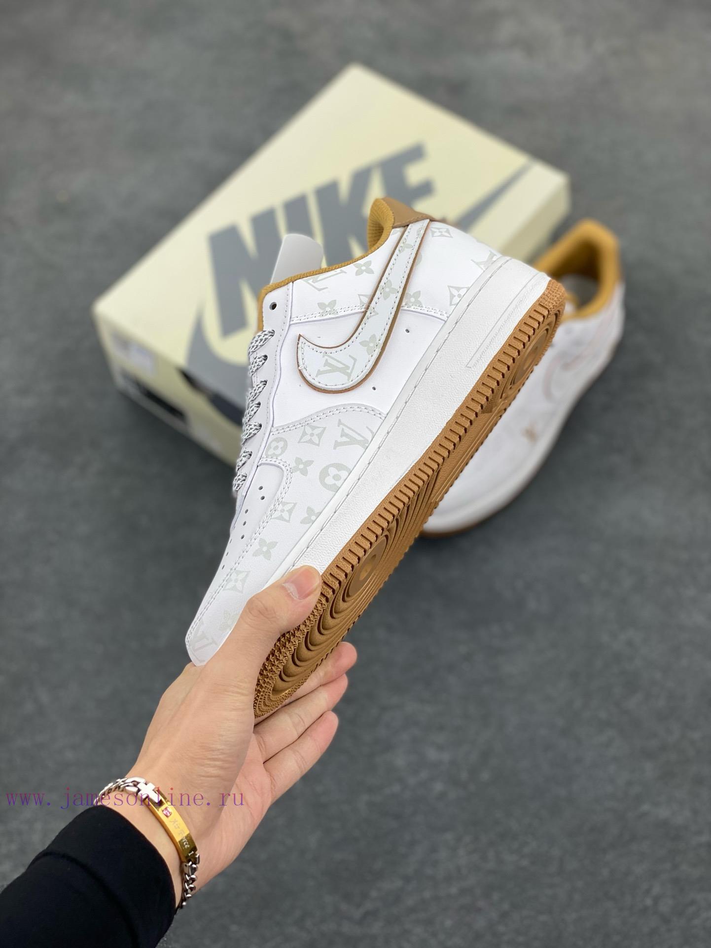 Cash Out 🎉 WelfareOriginal Local 260Nike Air Force 1 '07 Low "LV Co Branded Khaki - Night Elf" obx3e2mz - Image 4