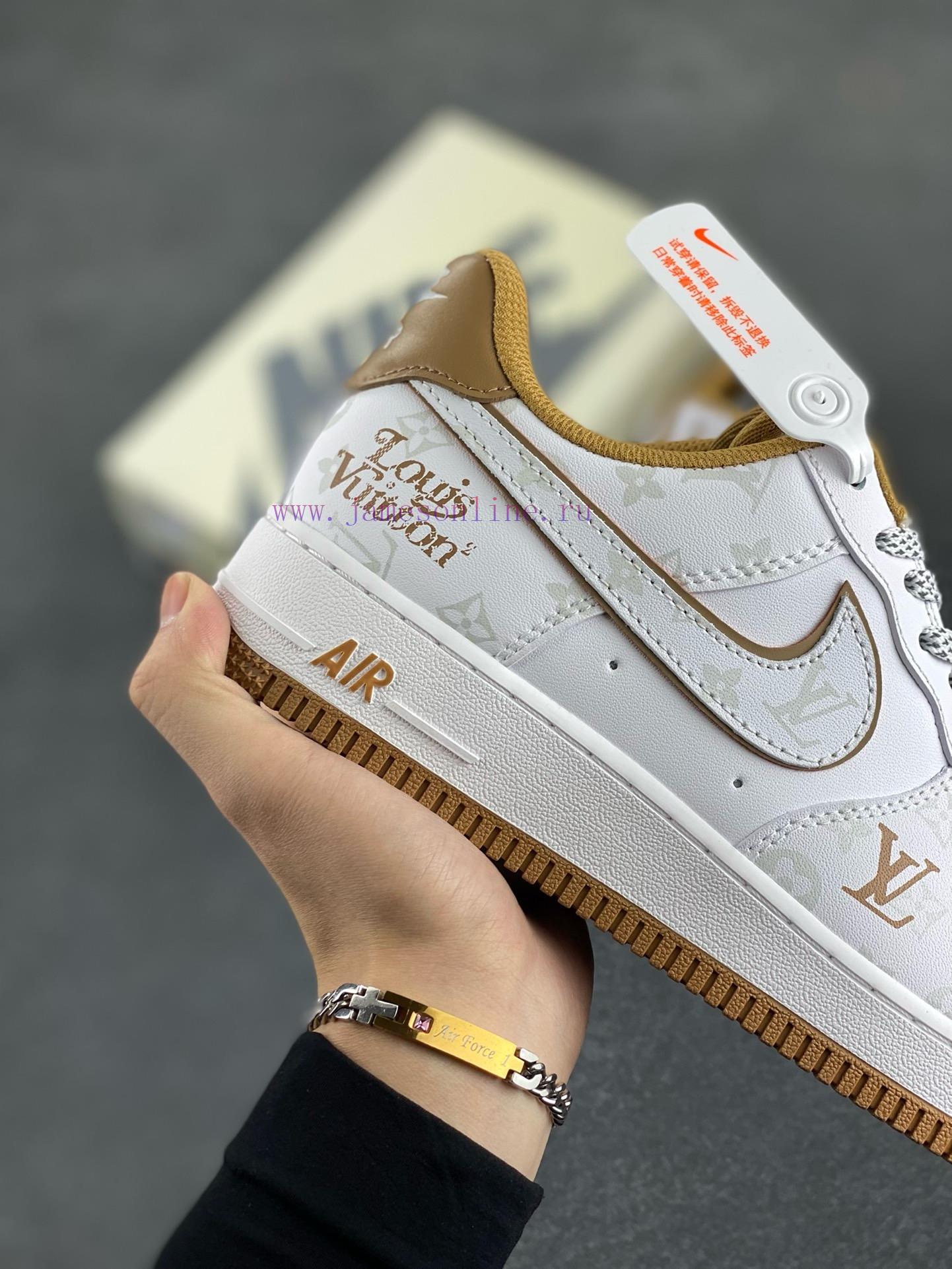 Cash Out 🎉 WelfareOriginal Local 260Nike Air Force 1 '07 Low "LV Co Branded Khaki - Night Elf" obx3e2mz - Image 7