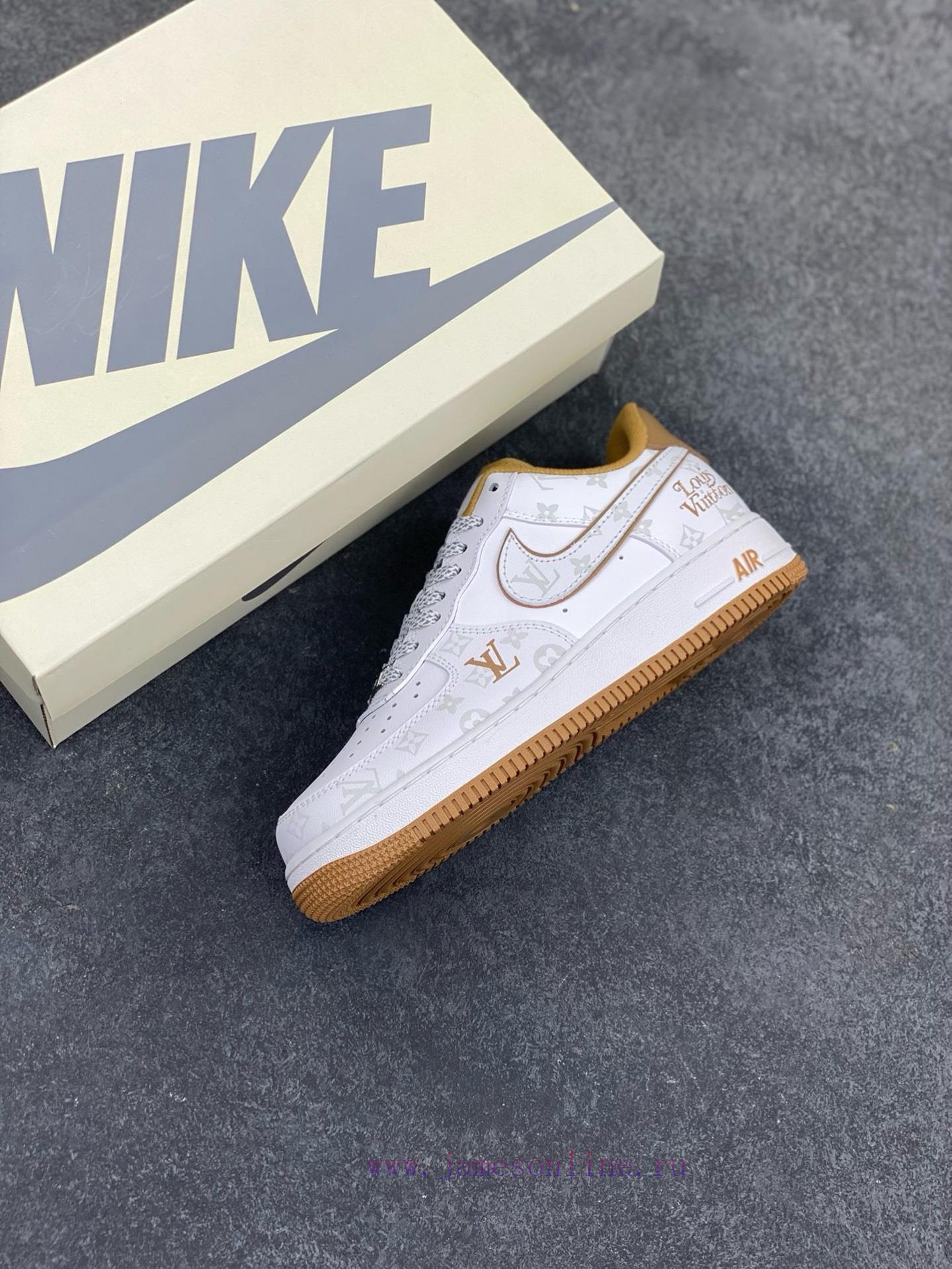 Cash Out 🎉 WelfareOriginal Local 260Nike Air Force 1 '07 Low "LV Co Branded Khaki - Night Elf" obx3e2mz - Image 8