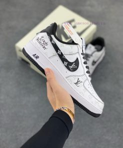 Cash Out 🎉  WelfareOriginal Local 260Nike Air Force 1 '07 Low "LV Collaboration - Dark Night El wvxe3jb8