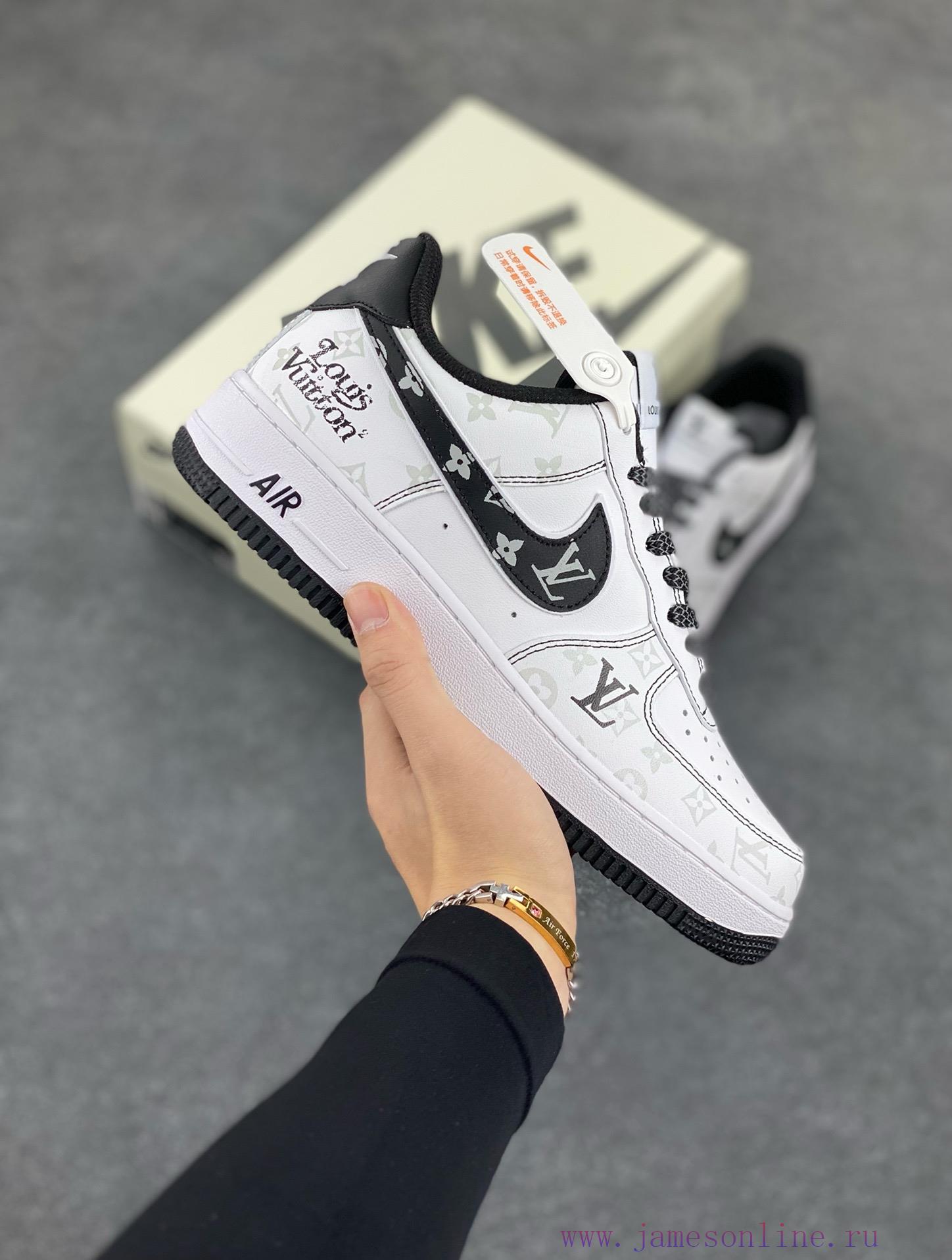 Cash Out 🎉 WelfareOriginal Local 260Nike Air Force 1 '07 Low "LV Collaboration - Dark Night El wvxe3jb8 - Image 2