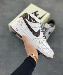 Cash Out 🎉  WelfareOriginal Local 260Nike Air Force 1 '07 Low "LV Co Branded Brown - Night Elf" iy9shusp