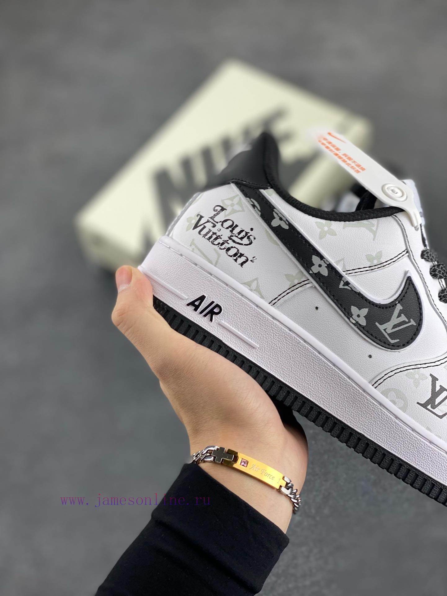 Cash Out 🎉 WelfareOriginal Local 260Nike Air Force 1 '07 Low "LV Collaboration - Dark Night El wvxe3jb8 - Image 7
