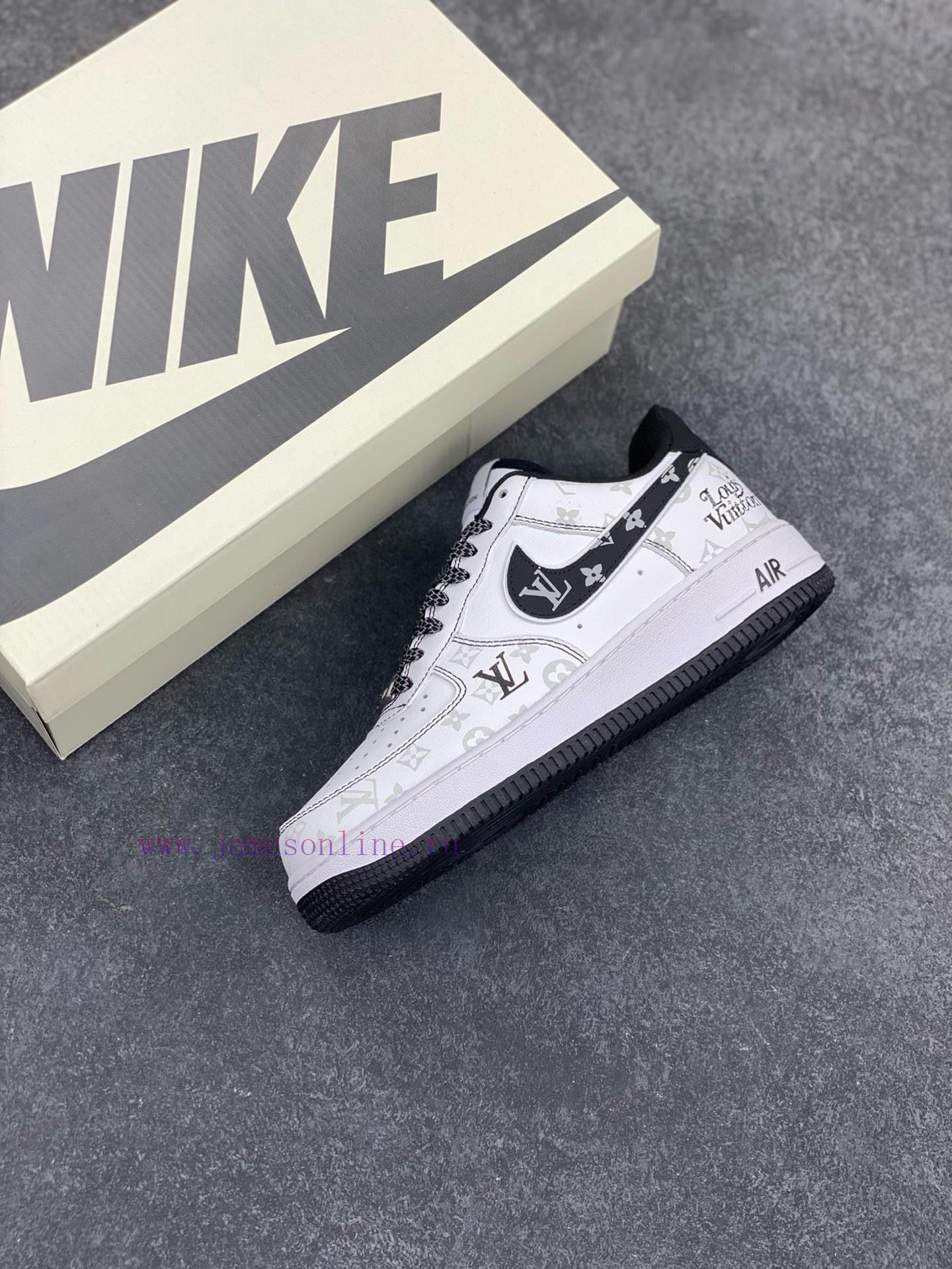 Cash Out 🎉 WelfareOriginal Local 260Nike Air Force 1 '07 Low "LV Collaboration - Dark Night El wvxe3jb8 - Image 8