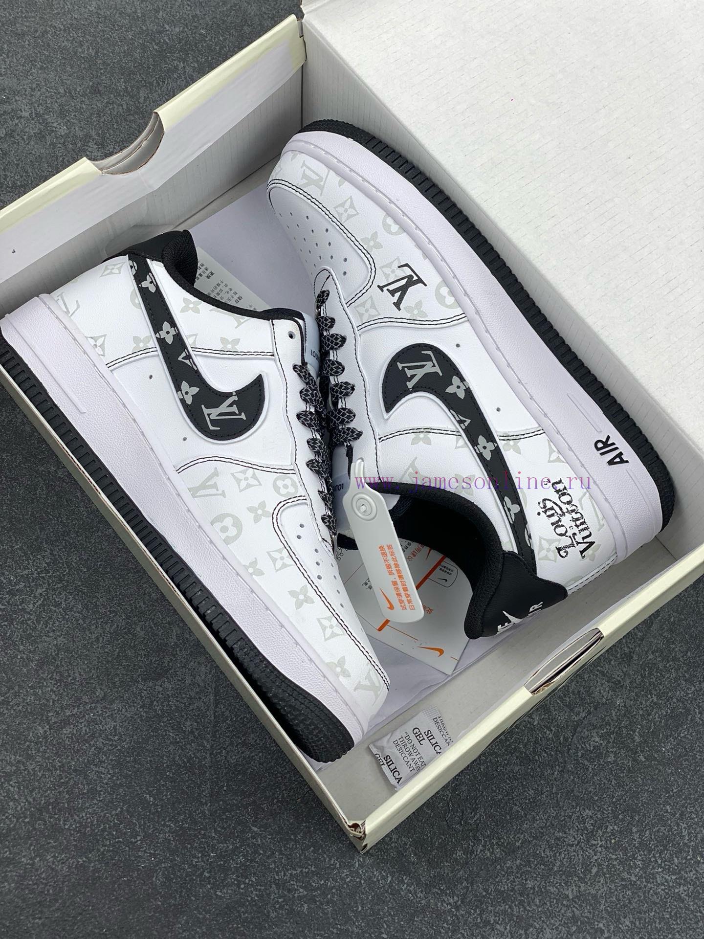 Cash Out 🎉 WelfareOriginal Local 260Nike Air Force 1 '07 Low "LV Collaboration - Dark Night El wvxe3jb8 - Image 10