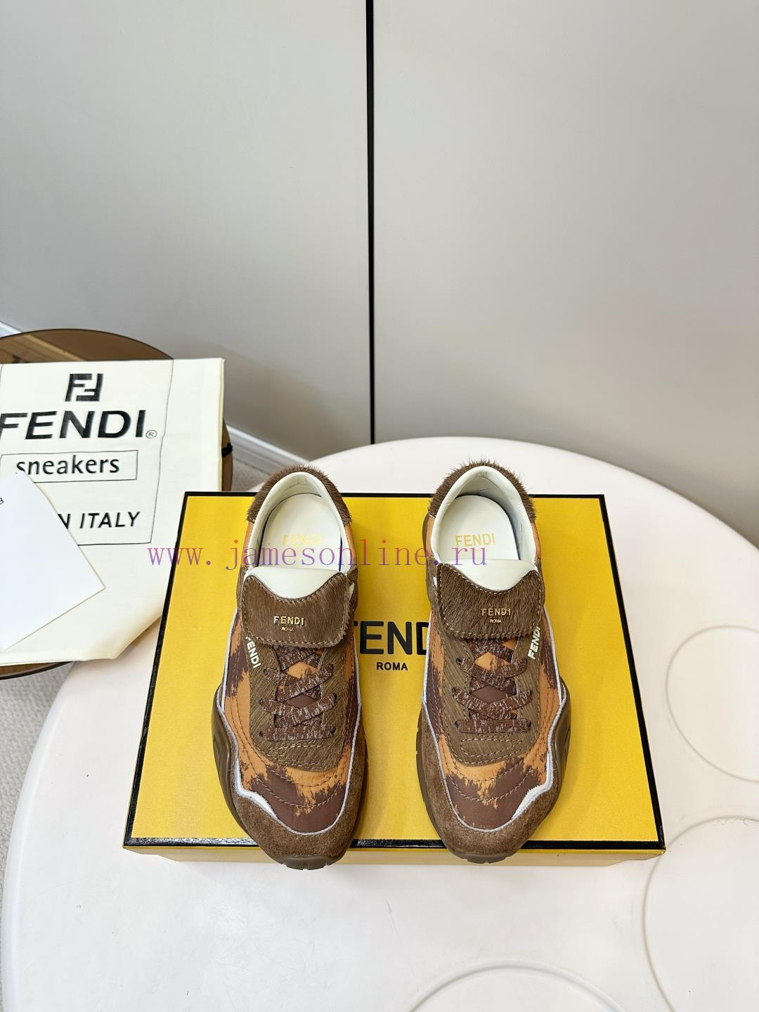 FENDI 25ss New Product: Forrest Gump Shoes German Training Shoes Sports Shoes Couple's Men's Si nn142vmr
