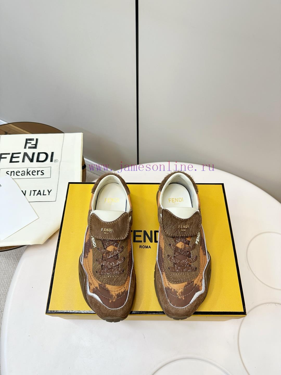 FENDI 25ss New Product: Forrest Gump Shoes German Training Shoes Sports Shoes Couple's Men's Si nn142vmr - Image 2