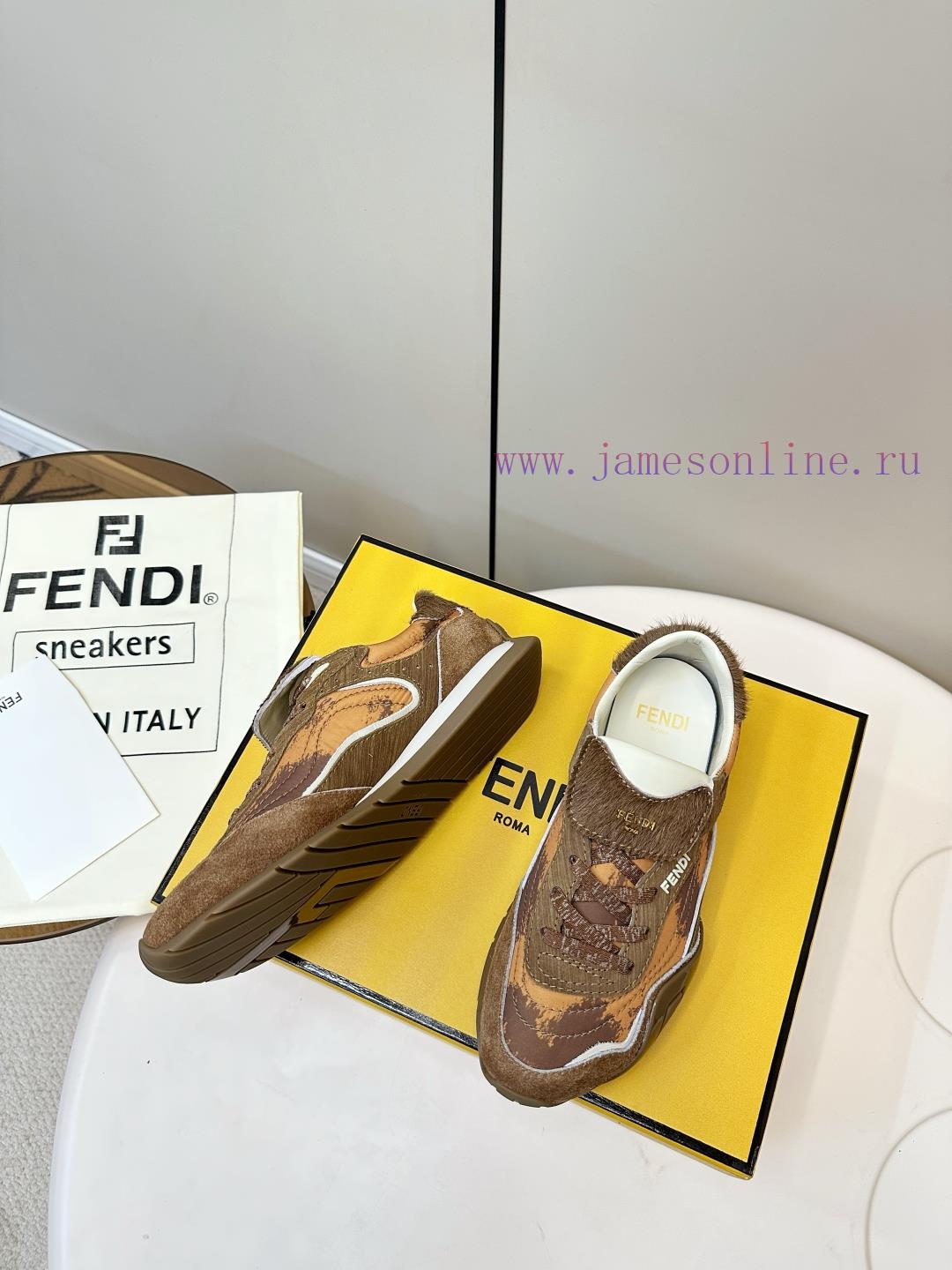 FENDI 25ss New Product: Forrest Gump Shoes German Training Shoes Sports Shoes Couple's Men's Si nn142vmr - Image 6