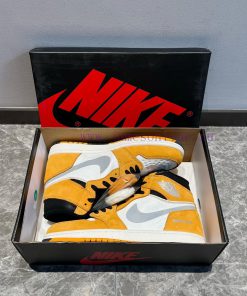 Jordan Air Jordan 1 Element Gore Tex "light Curry" Waterproof 3m Reflective High Top Black And pt80pu99