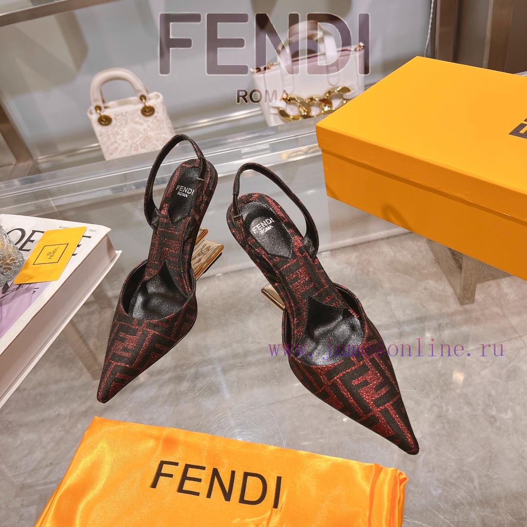 ② ⓪②④ Fen.di Frist Series Open Heel Shoes_____________________One To One Original Production Me nvlsg39x - Image 3