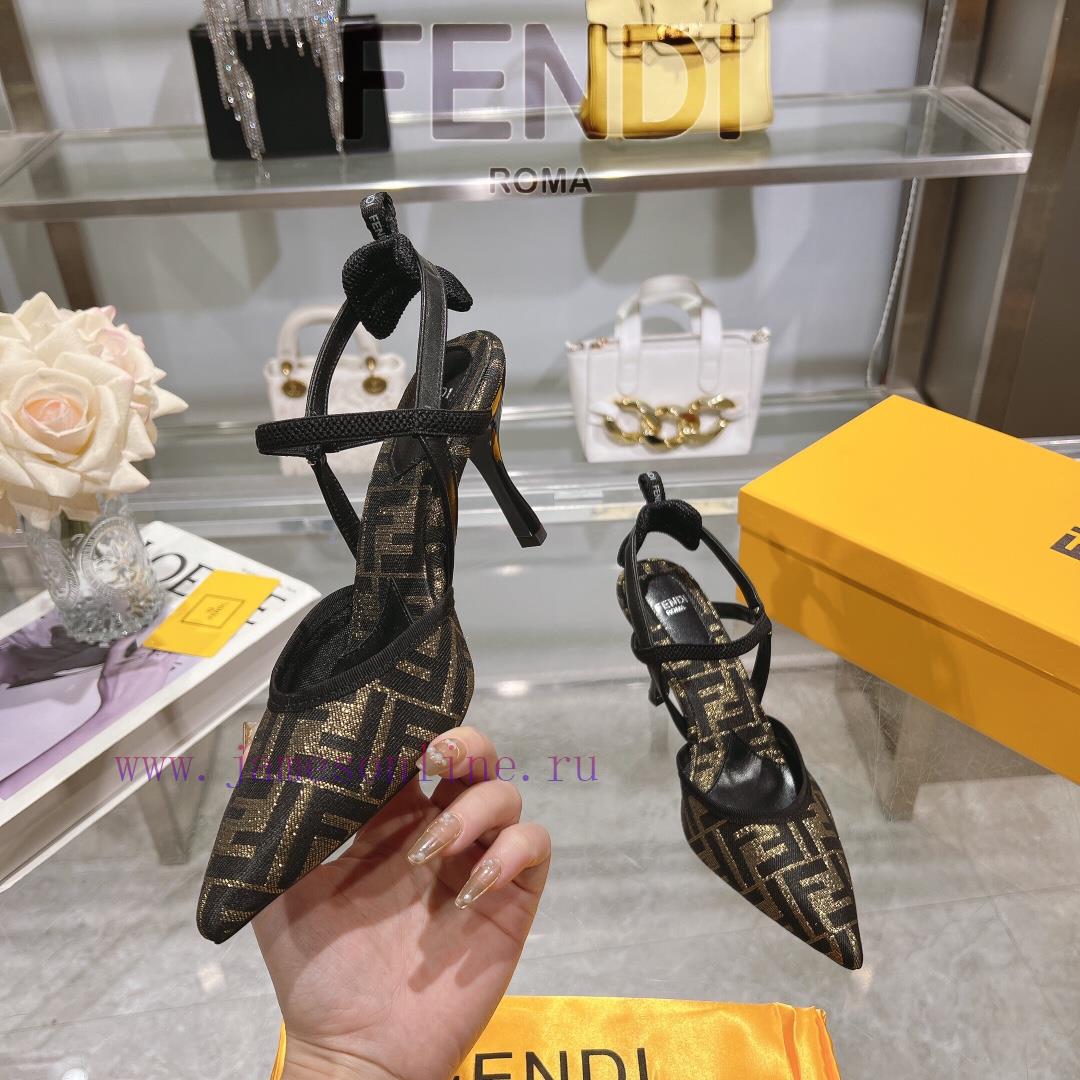② ⓪②④ 𝙁𝙀𝙉𝘿𝙄 Colibri Lite Series FF Sneakers With Dew Heelsrubber SoleGenuine Leather Base 320__ 4npkzs6b - Image 5