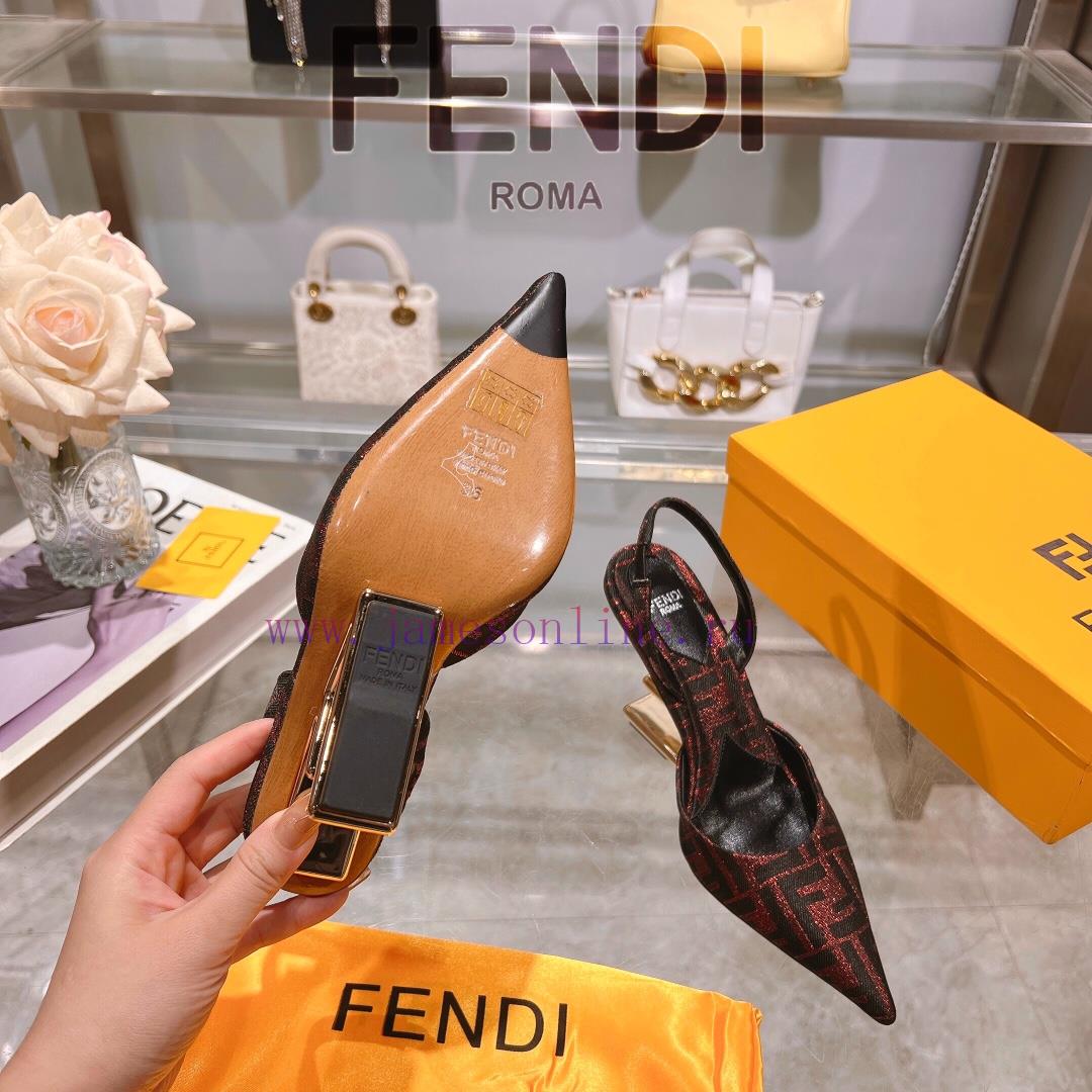 ② ⓪②④ Fen.di Frist Series Open Heel Shoes_____________________One To One Original Production Me nvlsg39x - Image 8