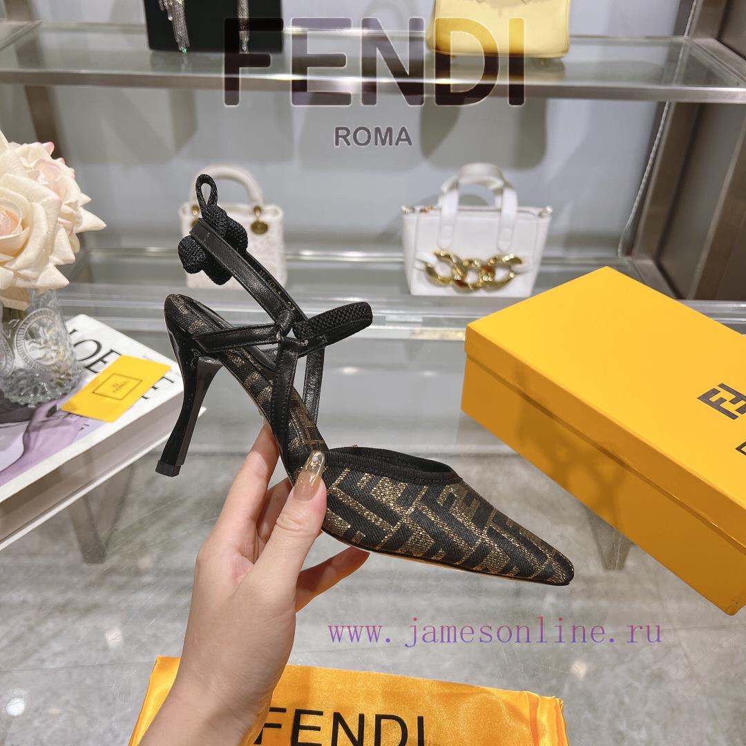 ② ⓪②④ 𝙁𝙀𝙉𝘿𝙄 Colibri Lite Series FF Sneakers With Dew Heelsrubber SoleGenuine Leather Base 320__ 4npkzs6b - Image 7