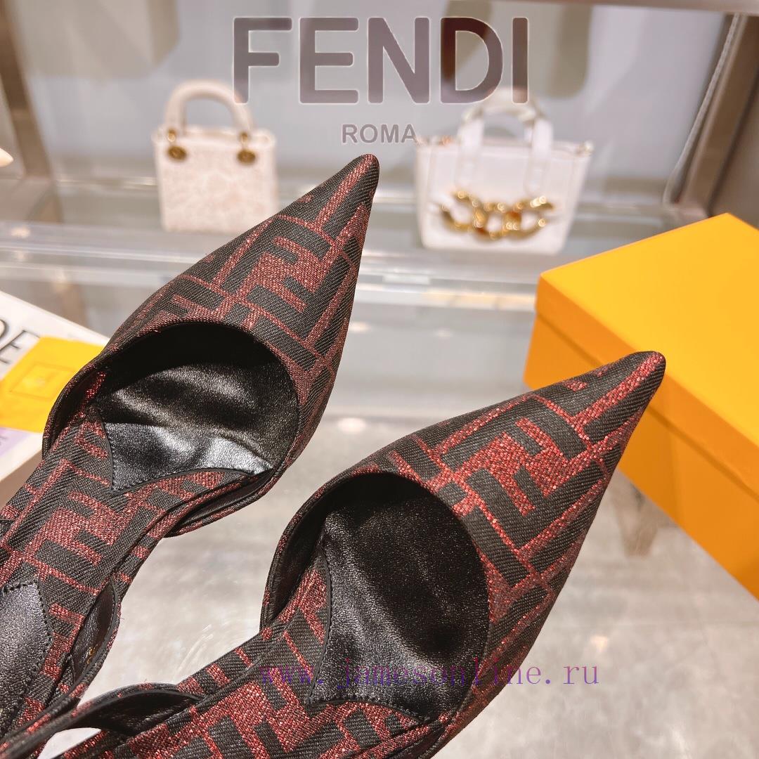 ② ⓪②④ Fen.di Frist Series Open Heel Shoes_____________________One To One Original Production Me nvlsg39x - Image 9