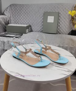 New Top Top TOM FORDSynchronize The New Chain TF Buckle Flat Sandals On The Official WebsitePer e0845lp6