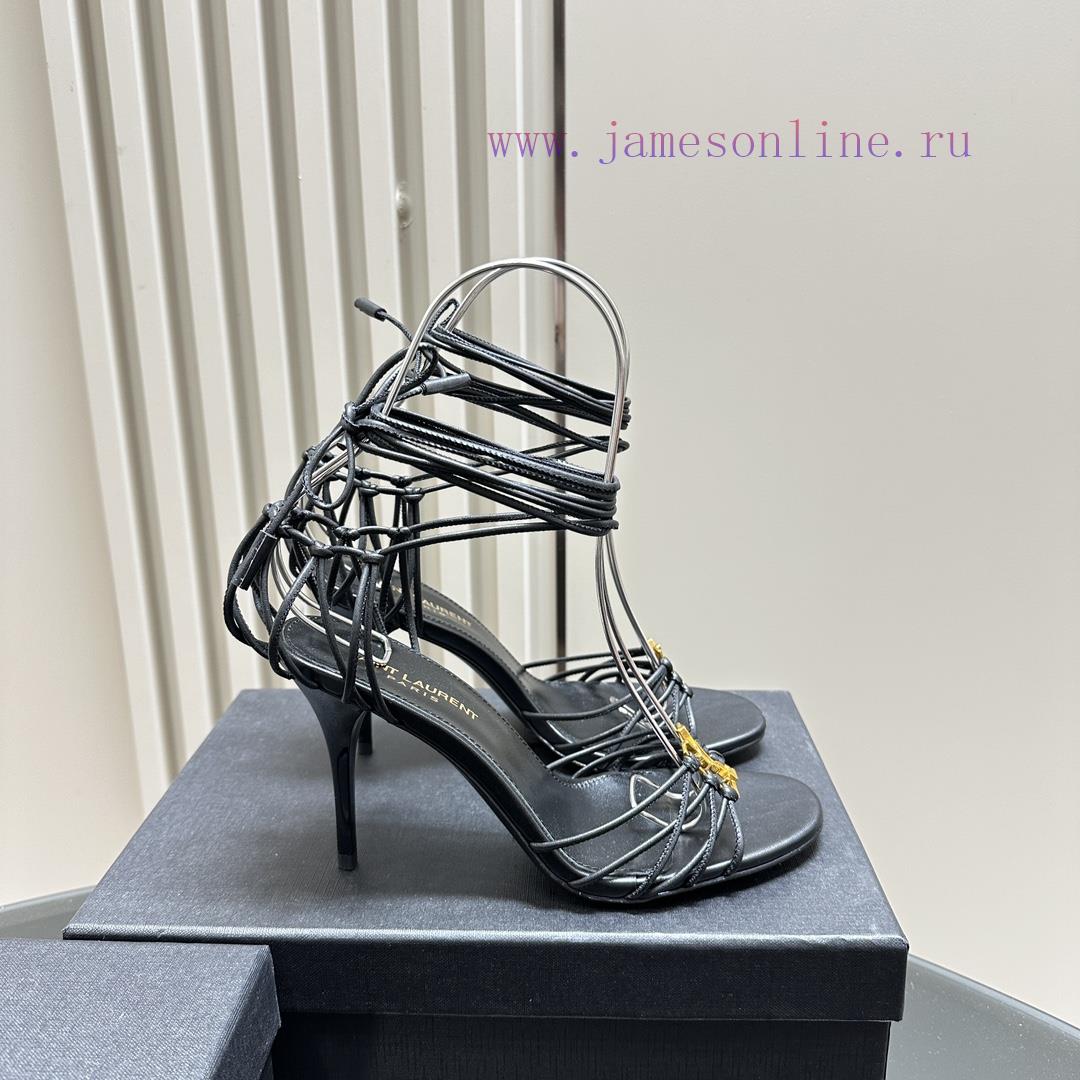 Top Tier Original ReplicaSAIN * LAURENT YSL Saint Laurent SS2024 Summer New Product Square Head 0kyne1wq - Image 6