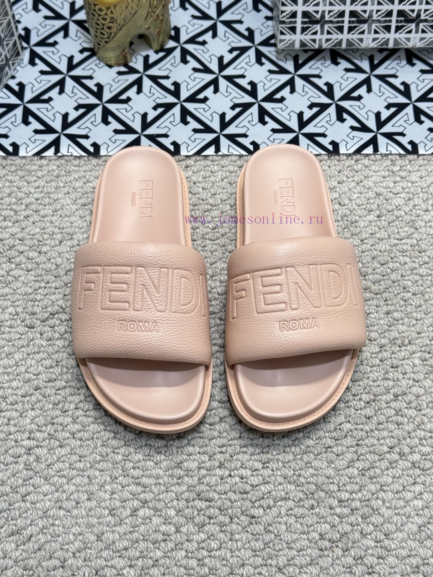 🦇🦇 High End Fendi Couple Slippers~Purchasing Grade High-end 11 Mold Customization Cowhide Manuf 2yt1nys3 - Image 2