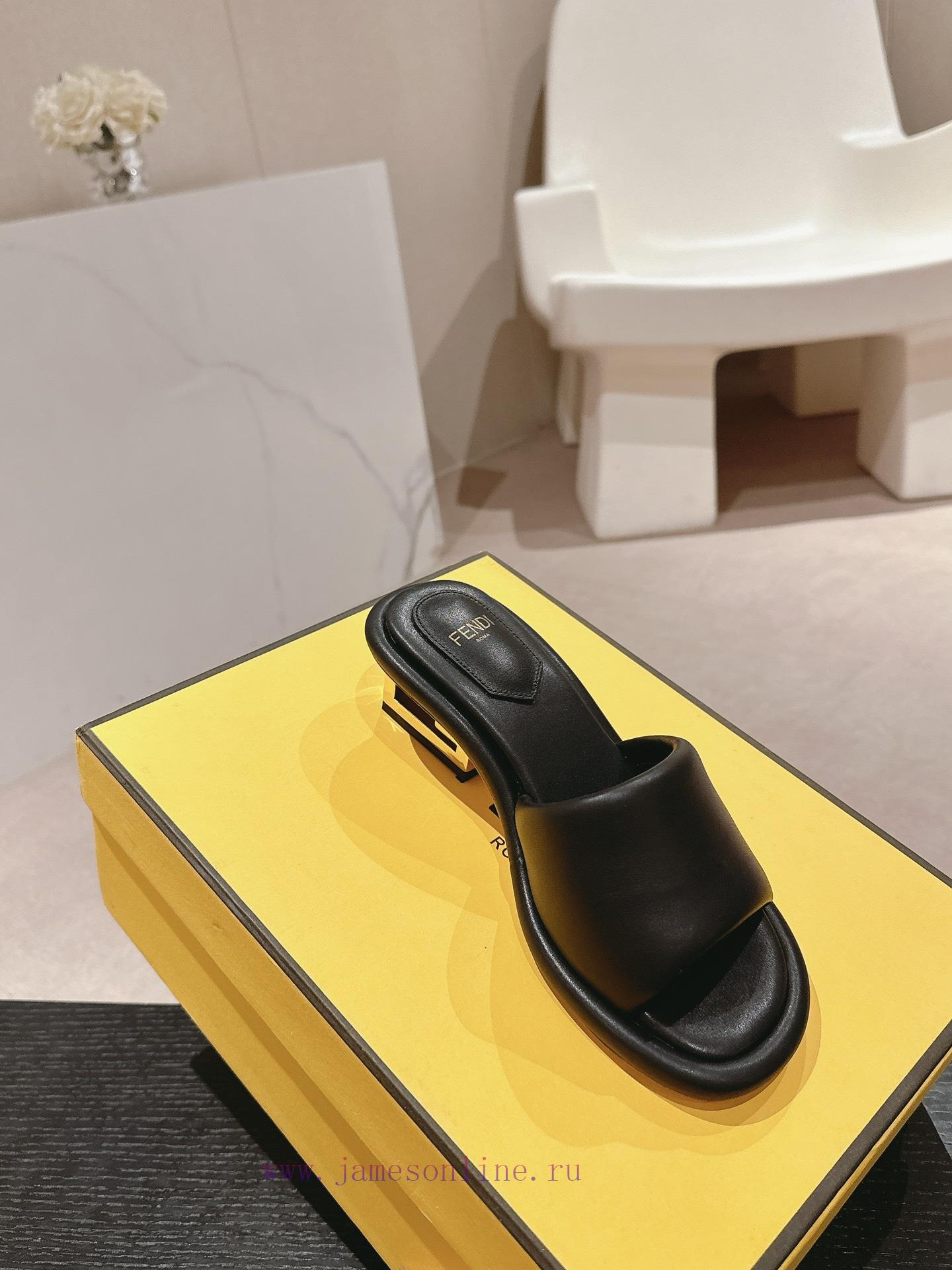 Fendi New ProductsClassic Popular Lazy Drag Top-qualityIdentify The Quality And Workmanship Of imyjownn - Image 6