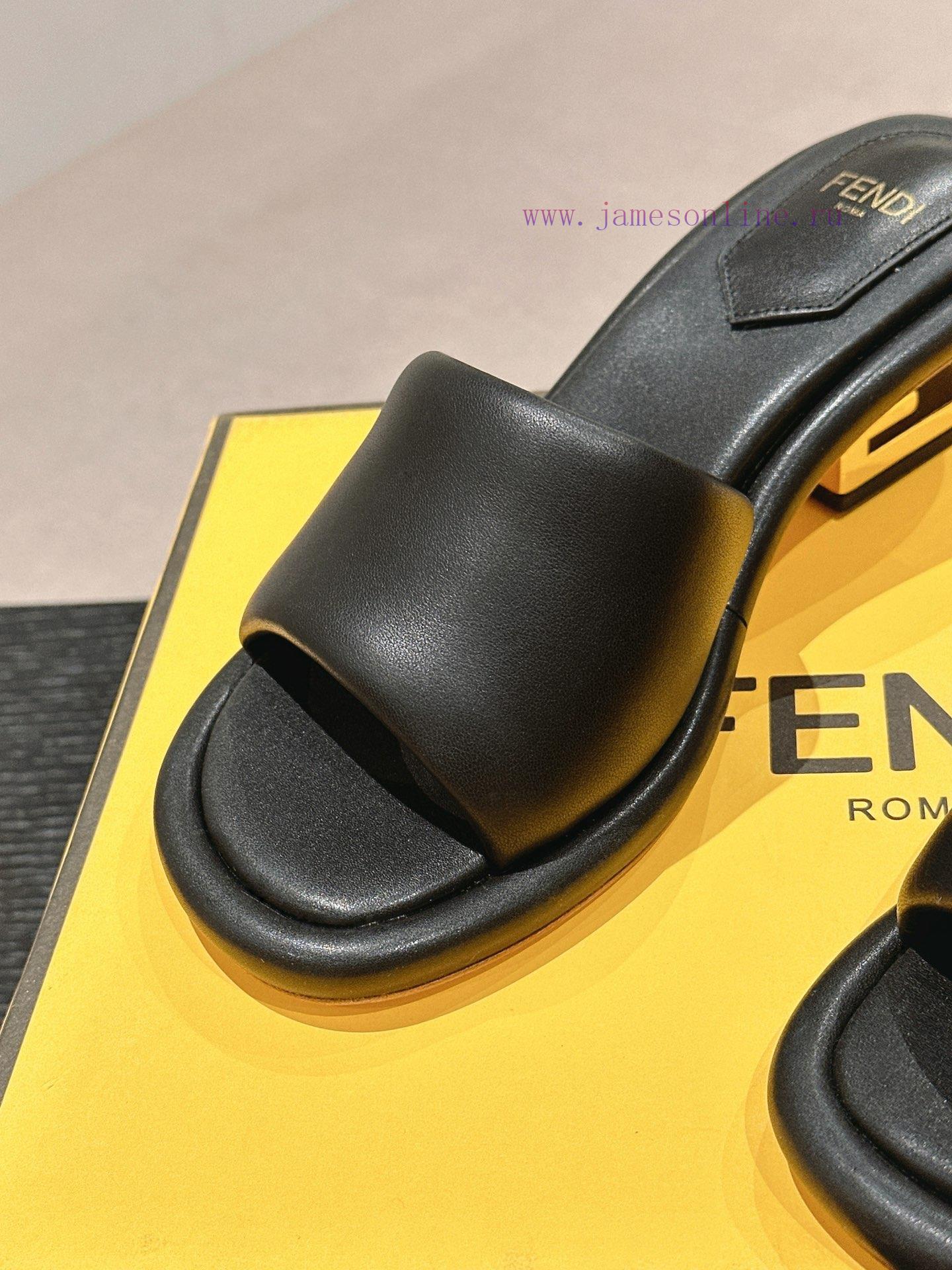 Fendi New ProductsClassic Popular Lazy Drag Top-qualityIdentify The Quality And Workmanship Of imyjownn - Image 9