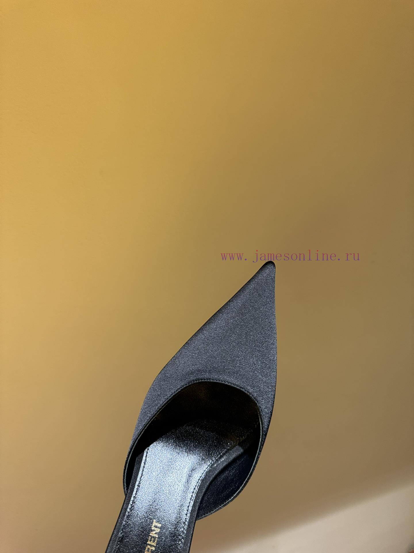 The Most2024 New Product Saint Laurent Paris Show UpdateSaint Laurent Pointed Toe HeelsThe Wood 8b1k0ngl - Image 5