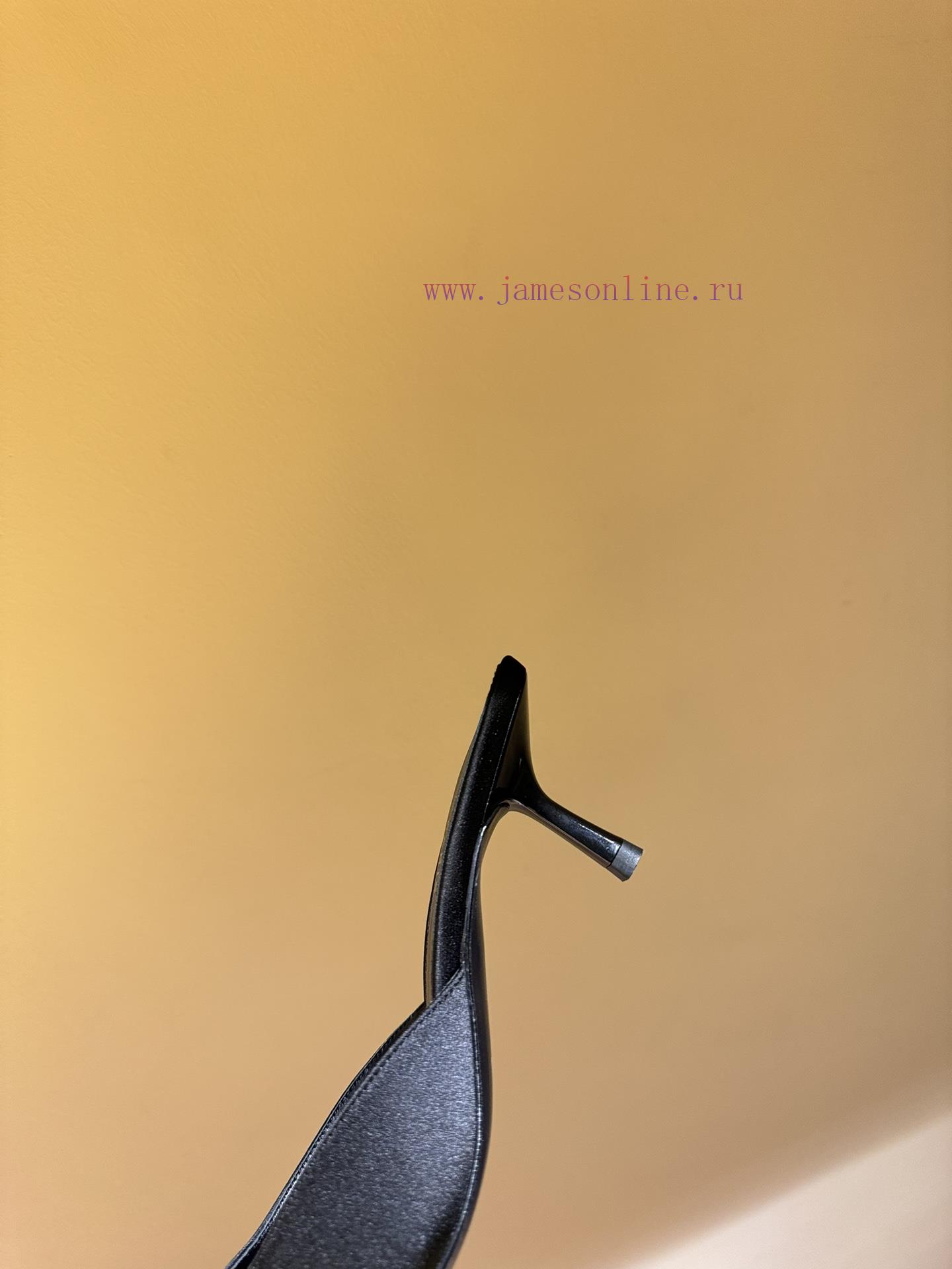 The Most2024 New Product Saint Laurent Paris Show UpdateSaint Laurent Pointed Toe HeelsThe Wood 8b1k0ngl - Image 7