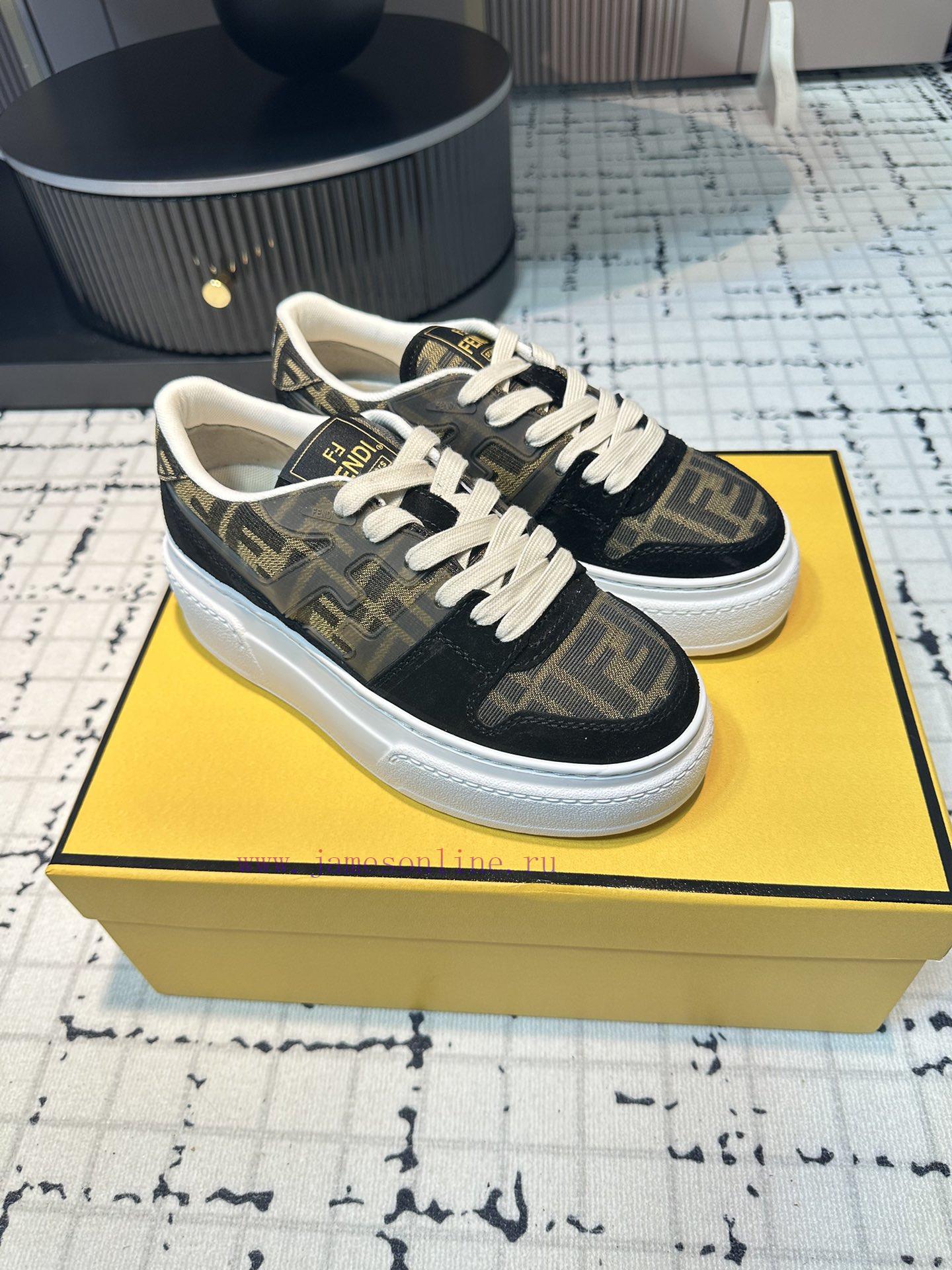 Fendi's New Thick Soled Matching ShoesThis Pair Of Shoes With A Height Increase Of 5cm Is Simpl i0ek27rd - Image 3