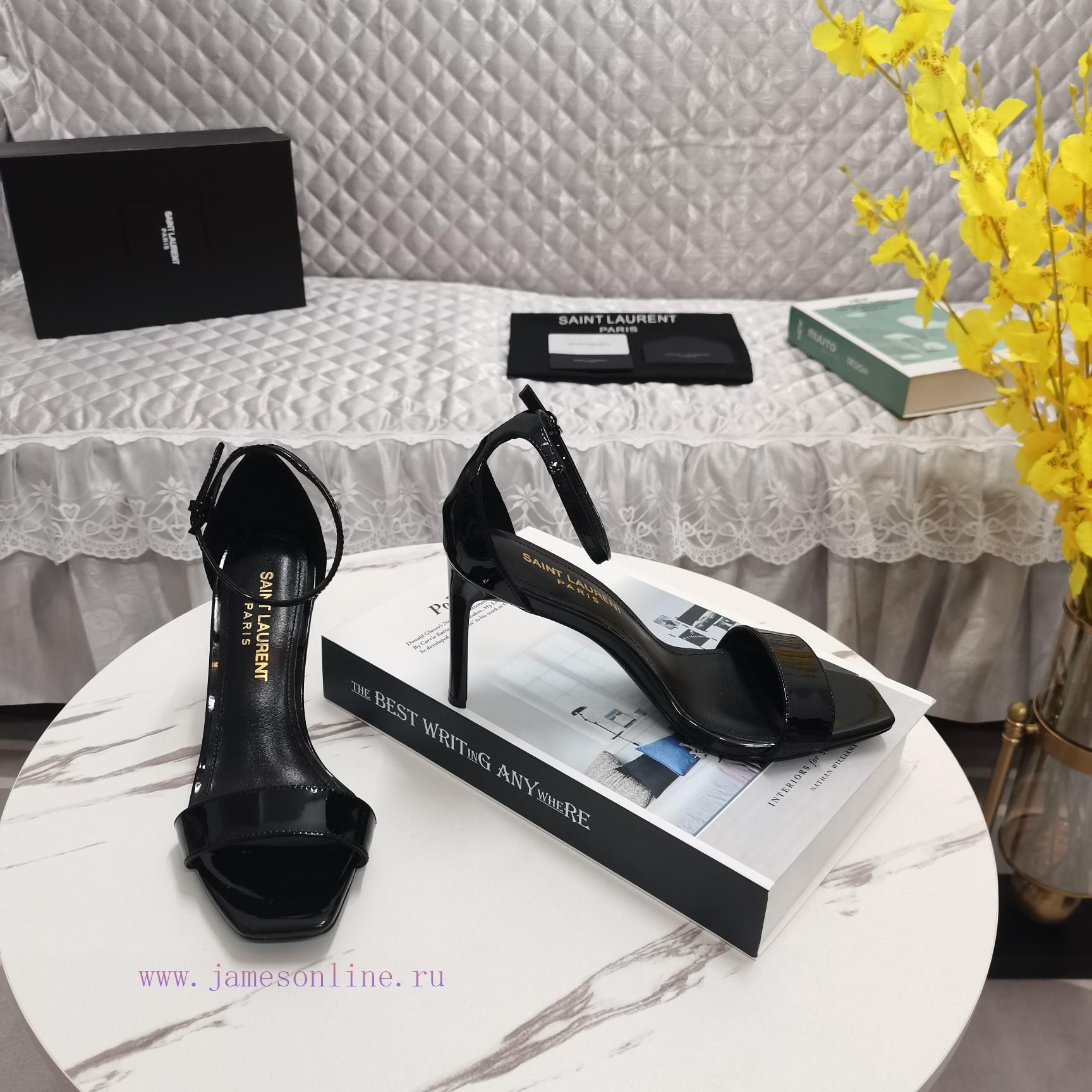 YSL Classic Thin Heel SandalsCorrect Version ️ Correct Details ️Original Consistent FabricPerfe e7wwtb6p - Image 4