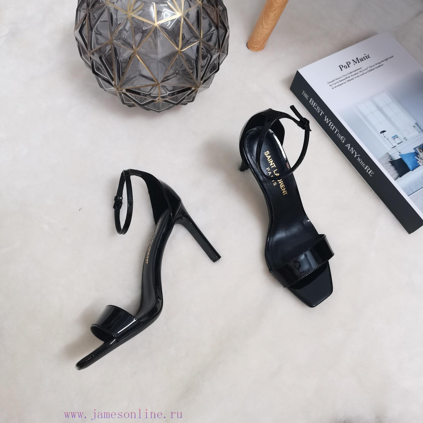 YSL Classic Thin Heel SandalsCorrect Version ️ Correct Details ️Original Consistent FabricPerfe e7wwtb6p - Image 9