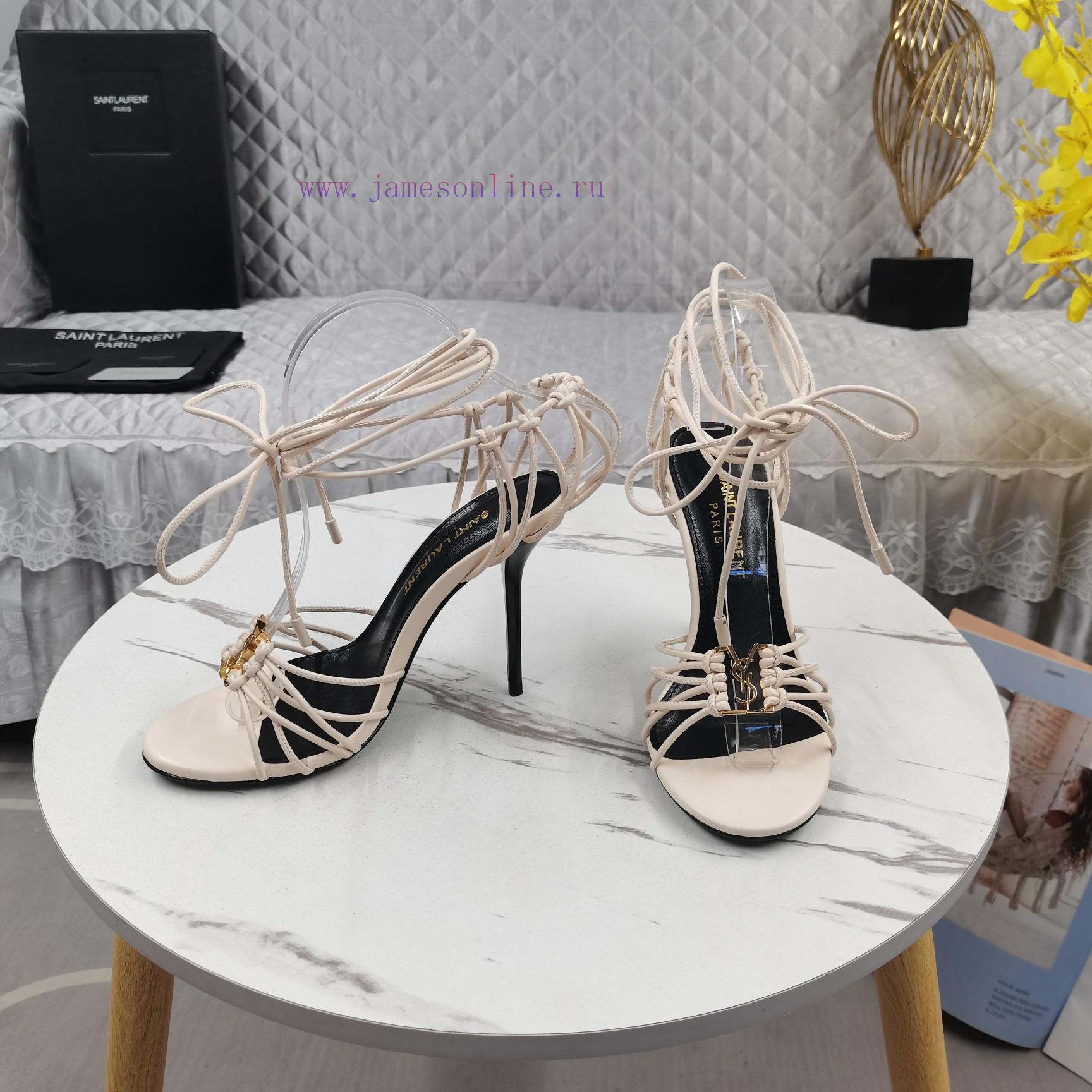 New Release - YSL Top Level2024 New Strap High-heeled SandalsPerfect Attention To DetailFoot Pa jet0xvdi - Image 5