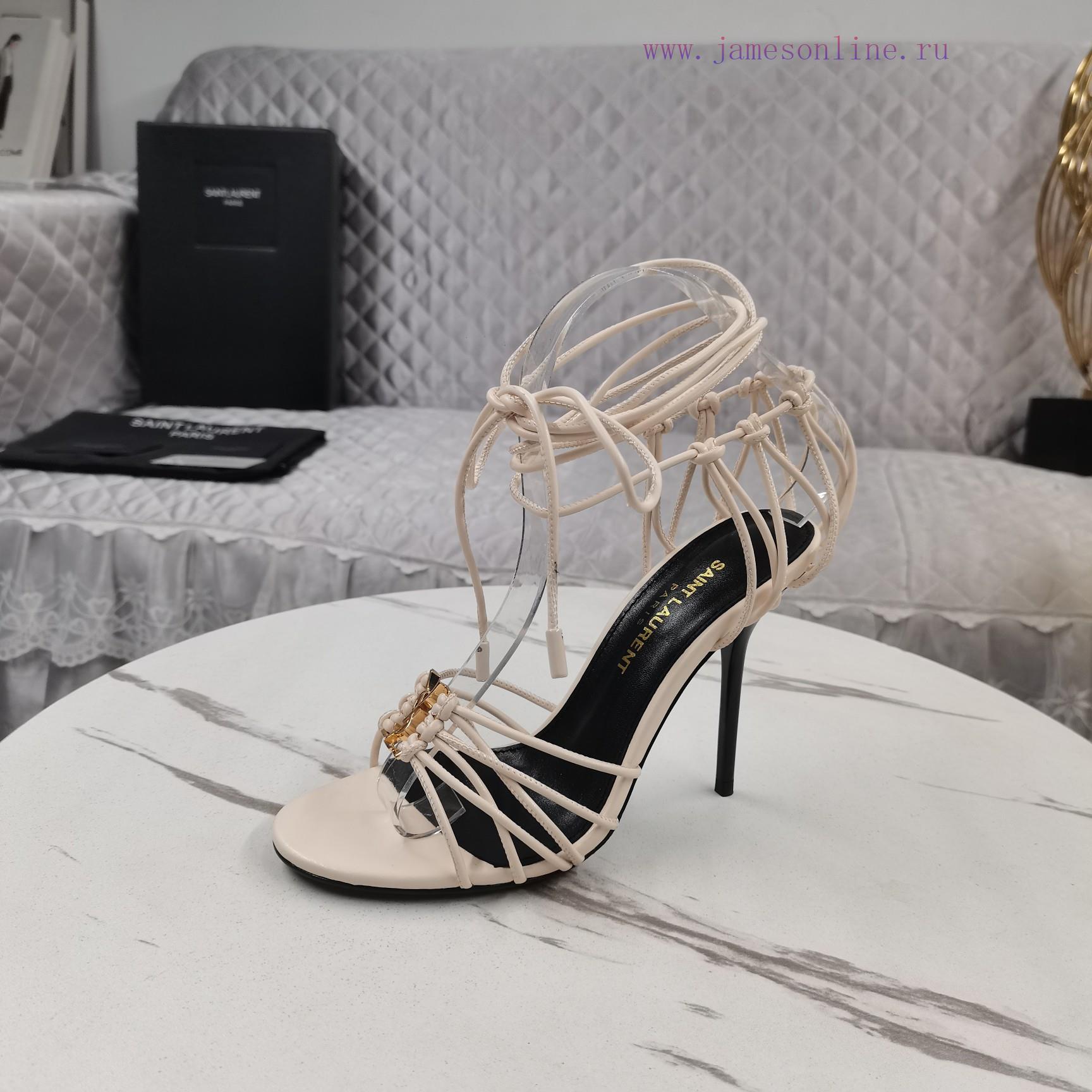 New Release - YSL Top Level2024 New Strap High-heeled SandalsPerfect Attention To DetailFoot Pa jet0xvdi - Image 6
