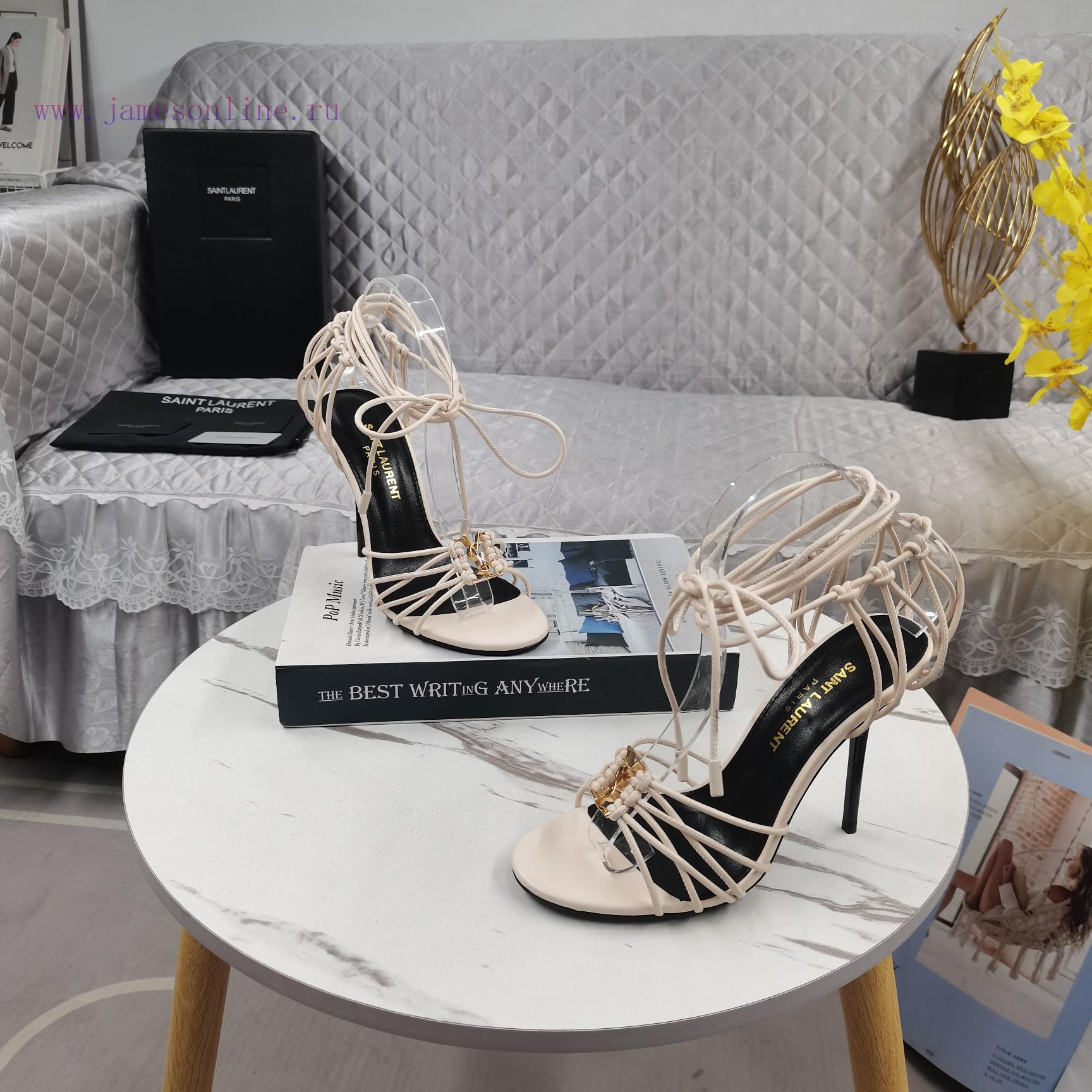 New Release - YSL Top Level2024 New Strap High-heeled SandalsPerfect Attention To DetailFoot Pa jet0xvdi - Image 8